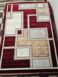 5x8 Sultan Area Rug - Red 3009 - FREE SHIPPING