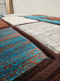 5x8 Premium Area Rug - Mocha 3995 - Free Shipping!