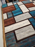5x8 Premium Area Rug - Mocha 3995 - Free Shipping!
