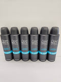 Dove Men Bodyspray 6pk - Clean Comfort FREE SHIPPING!!