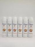Dove Go Fresh Bodyspray 6pk - Passion Fruit FREE SHIPPING!!