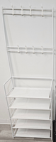 Shoe/Coat Rack - WHITE - FREE SHIPPING! (assembly required)