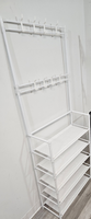 Shoe/Coat Rack - WHITE - FREE SHIPPING! (assembly required)