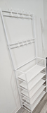 Shoe/Coat Rack - WHITE - FREE SHIPPING! (assembly required)