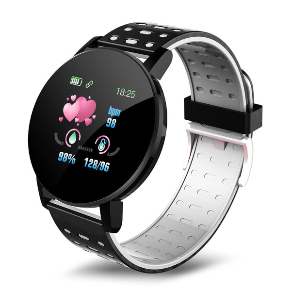 CYBER MONDAY SALE! - Smart Watch GRAY BAND Bluetooth Heart Rate Fitness Sport Android/IOS - FREE SHIPPING!