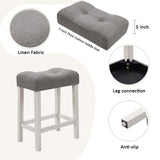 New Bar Table White & Grey Set Island Table Power Outlet Sofa Bar Table W Stools W1998P324488 - FREE SHIPPING!
