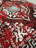 5x8 Urban Area Rug - Grey/Red 15181 - Free Shipping!