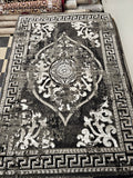 5x8 Urban Area Rug - Black/Grey 15181 - Free Shipping!