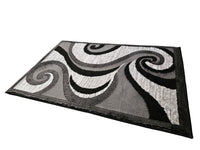 Majestic 2x3 Door Mat - L. GREY/ D. GREY- Free Shipping!
