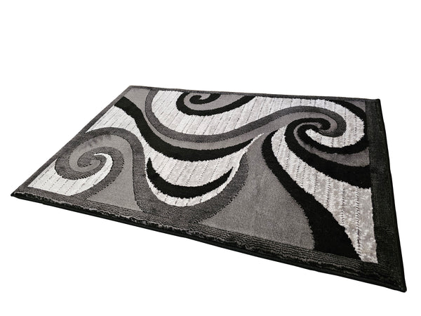 Majestic 2x3 Door Mat - L. GREY/ D. GREY- Free Shipping!