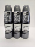Dove Men Bodyspray 3pk - Invisible Dry FREE SHIPPING!!