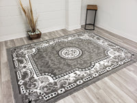 5x8 Majestic Area Rug - GREY- Free Shipping!