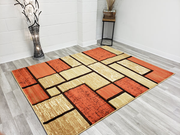 5X7 Paris Area Rug - Terra