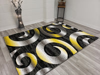 5X7 Paris Area Rug - Yellow