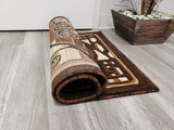 Majestic 2x3 Door Mat - BEIGE/BROWN- Free Shipping!