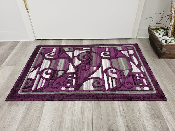Majestic 2x3 Door Mat - PURPLE- Free Shipping!