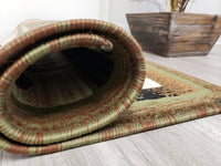 Majestic 2x3 Door Mat - BEIGE/GREEN- Free Shipping!
