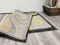 Majestic 2x3 Door Mat - YELLOW/BLACK