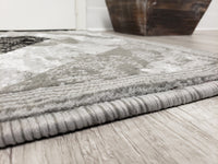 Majestic 2x3 Door Mat - L. GREY/GREY- Free Shipping!