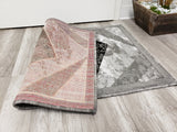 Majestic 2x3 Door Mat - L. GREY/GREY- Free Shipping!