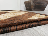 Majestic 2x3 Door Mat - BEIGE/BROWN- Free Shipping!
