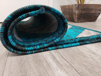 Majestic 2x3 Door Mat - TURQUOISE- Free Shipping!