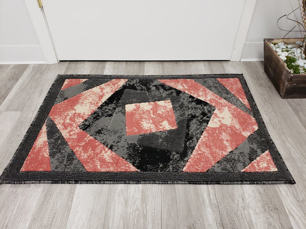 Majestic 2x3 Door Mat - PINK ROSE- Free Shipping!