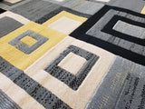 5X8 Majestic Area Rug - YELLOW- Free Shipping!