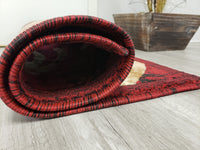 Majestic 2x3 Door Mat - BEIGE/BURGUNDY- Free Shipping!