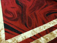 5x8 Majestic Area Rug - BURGUNDY- Free Shipping!