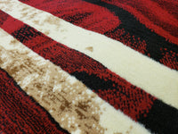 5x8 Majestic Area Rug - BURGUNDY- Free Shipping!