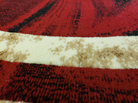 5x8 Majestic Area Rug - BURGUNDY- Free Shipping!