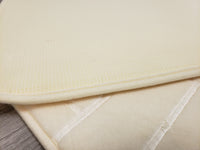 2 PC Memory Foam Bath Mat Set - IVORY FREE SHIPPING!