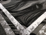 5x8 Majestic Area Rug - BLACK- Free Shipping!
