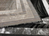 5x8 Majestic Area Rug - BLACK- Free Shipping!