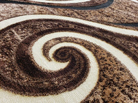 5x8 Star Area Rug - BEIGE