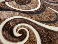 5x8 Star Area Rug - BEIGE