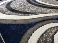 5x8 Star Area Rug - NAVY