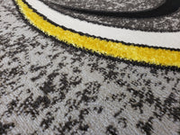 5x8 Star Area Rug - YELLOW