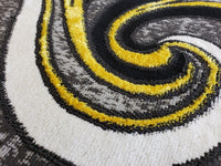 5x8 Star Area Rug - YELLOW