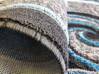 5x8 Star Area Rug - TURQUOISE