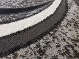 5x8 Star Area Rug - GREY