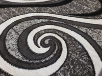 5x8 Star Area Rug - GREY