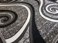 5x8 Star Area Rug - GREY