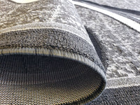 5x8 Star Area Rug - GREY
