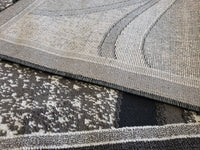 5x8 Star Area Rug - GREY
