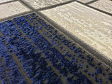 5x8 Star Area Rug - NAVY