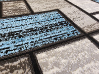 5x8 Star Area Rug - TURQUOISE