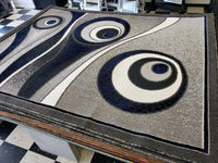 5x8 Star Area Rug - NAVY
