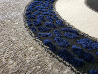 5x8 Star Area Rug - NAVY